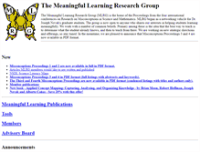 Tablet Screenshot of mlrg.org